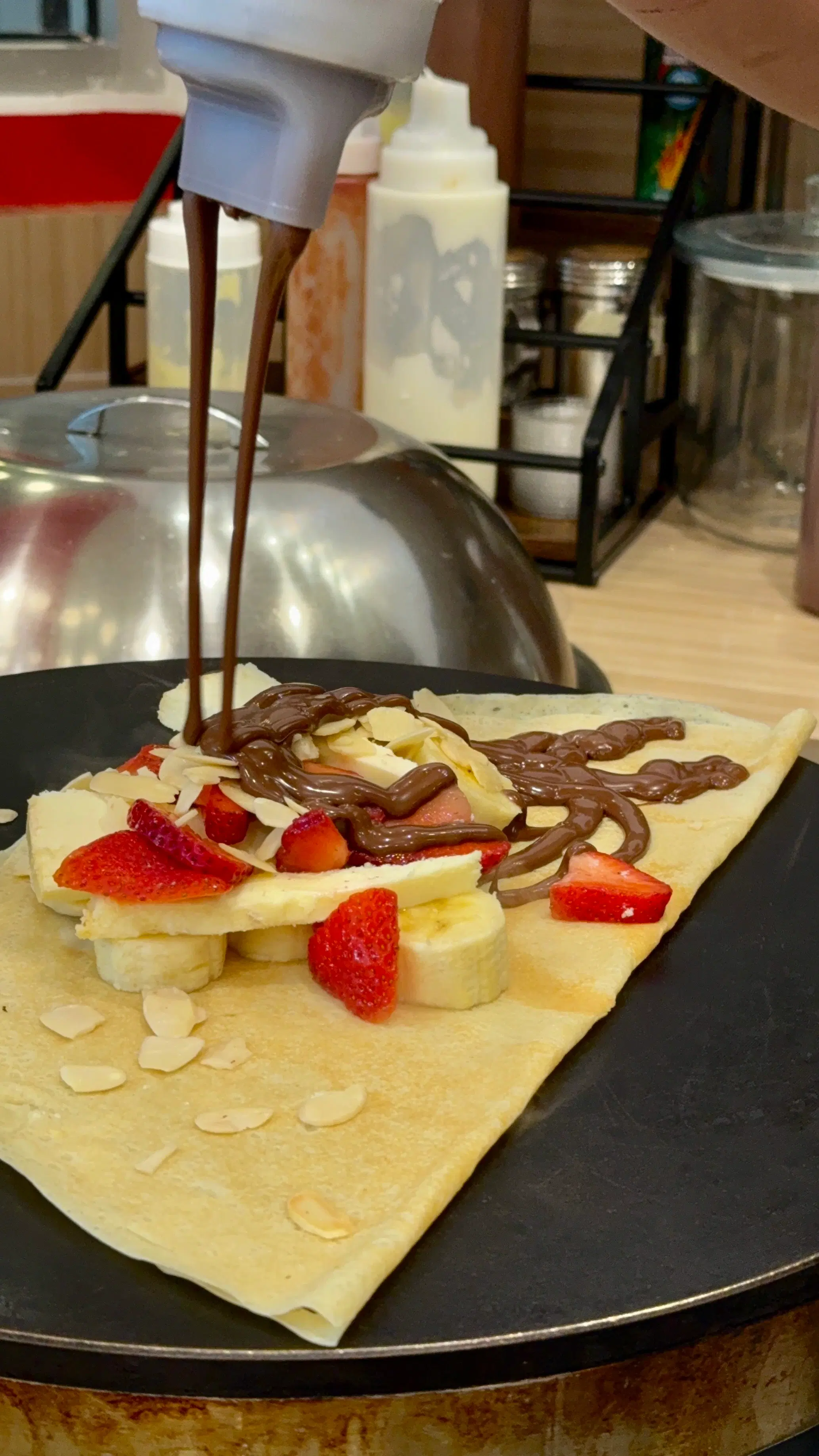 Crepas, almuerzos y postres en San Juan.
