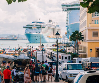 Cruise in San Juan Port