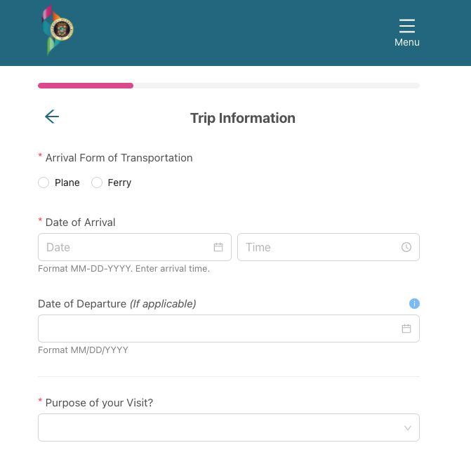 what is a pr travel document