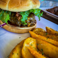 AlaVera Bar and Grill - hamburger