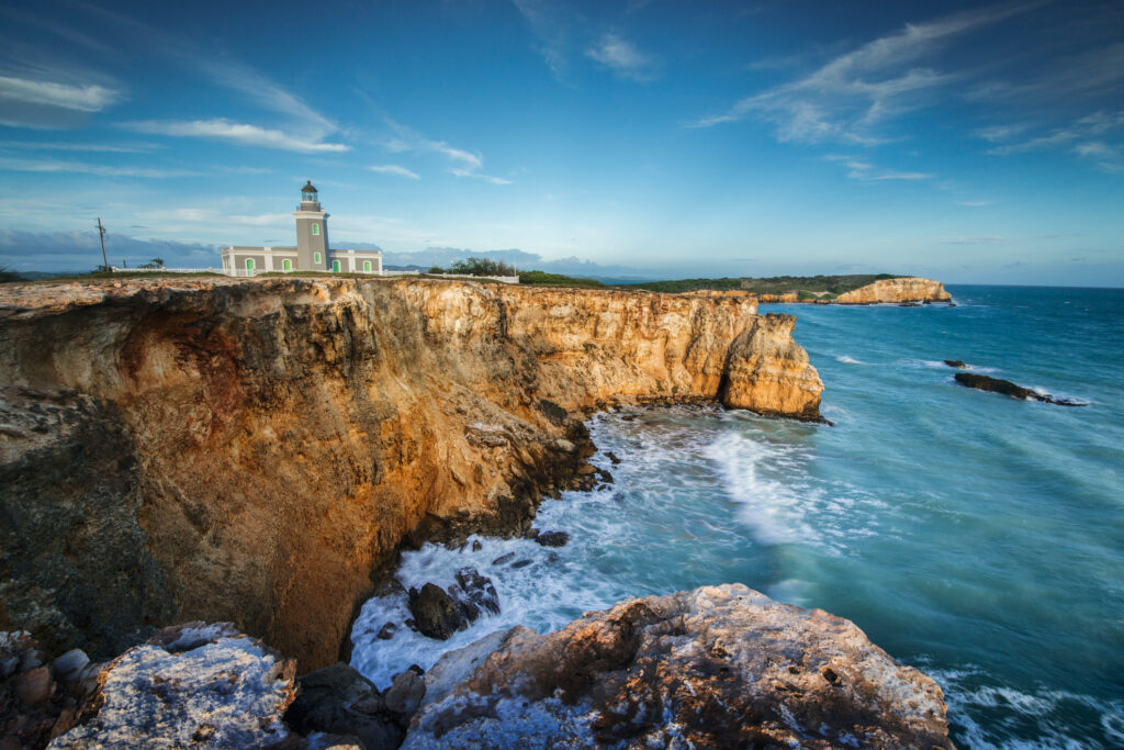 Faro Los Morrillos de Cabo Rojo. 