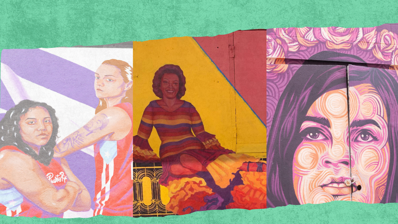 Murales de mujeres puertorriqueñas