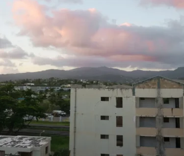 Edificio abandonado en Puerto Rico. (Getty Images)