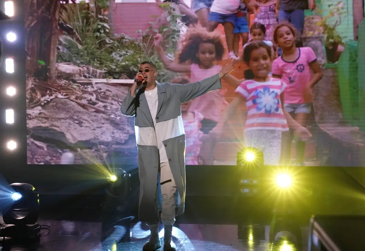 Bad Bunny en concierto