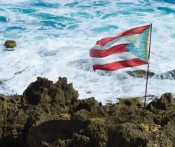 Bandera de Puerto Rico.