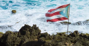 Bandera de Puerto Rico.