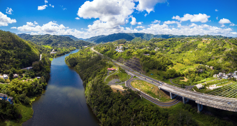 puente atirantado