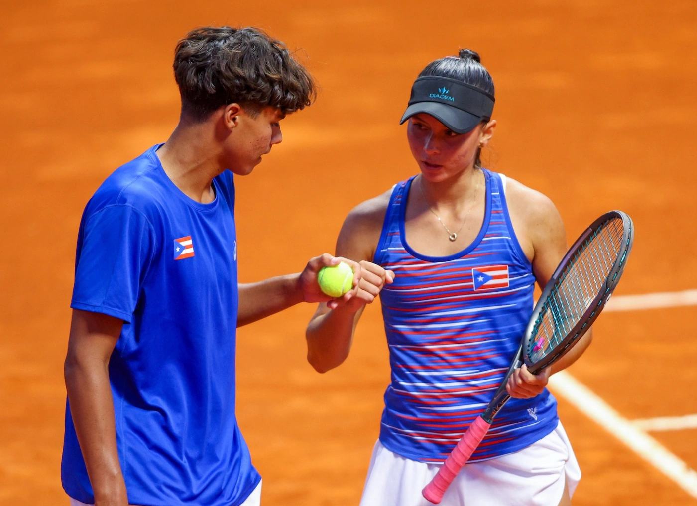 Aurora Lugo y Yannik Alvarez