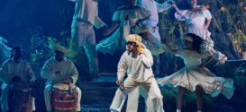 SAN JUAN, PUERTO RICO - JULY 11: Bad Bunny performs onstage during Night One of Bad Bunny: "No Me Quiero Ir De Aqui" Residencia En El Choli at Coliseo de Puerto Rico José Miguel Agrelot on July 11, 2025 in San Juan, Puerto Rico. (Photo by Kevin Mazur/Getty Images)