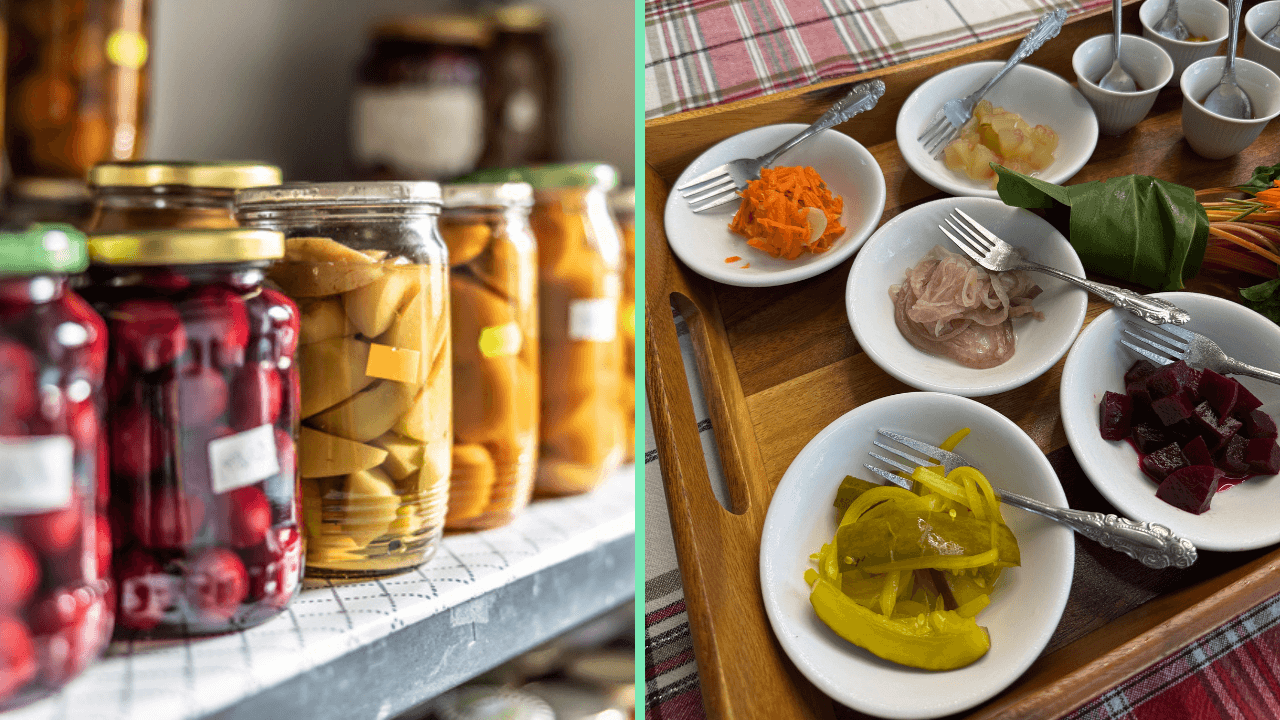 Vegetales encurtidos