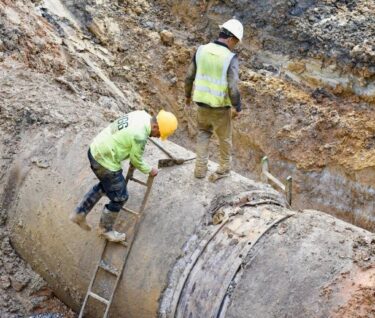 Reparaciones en el acueducto de la Costa Norte (Fotos suministradas por la AAA)