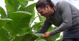 Francisco Castro en la Finca Neo Jibairo.