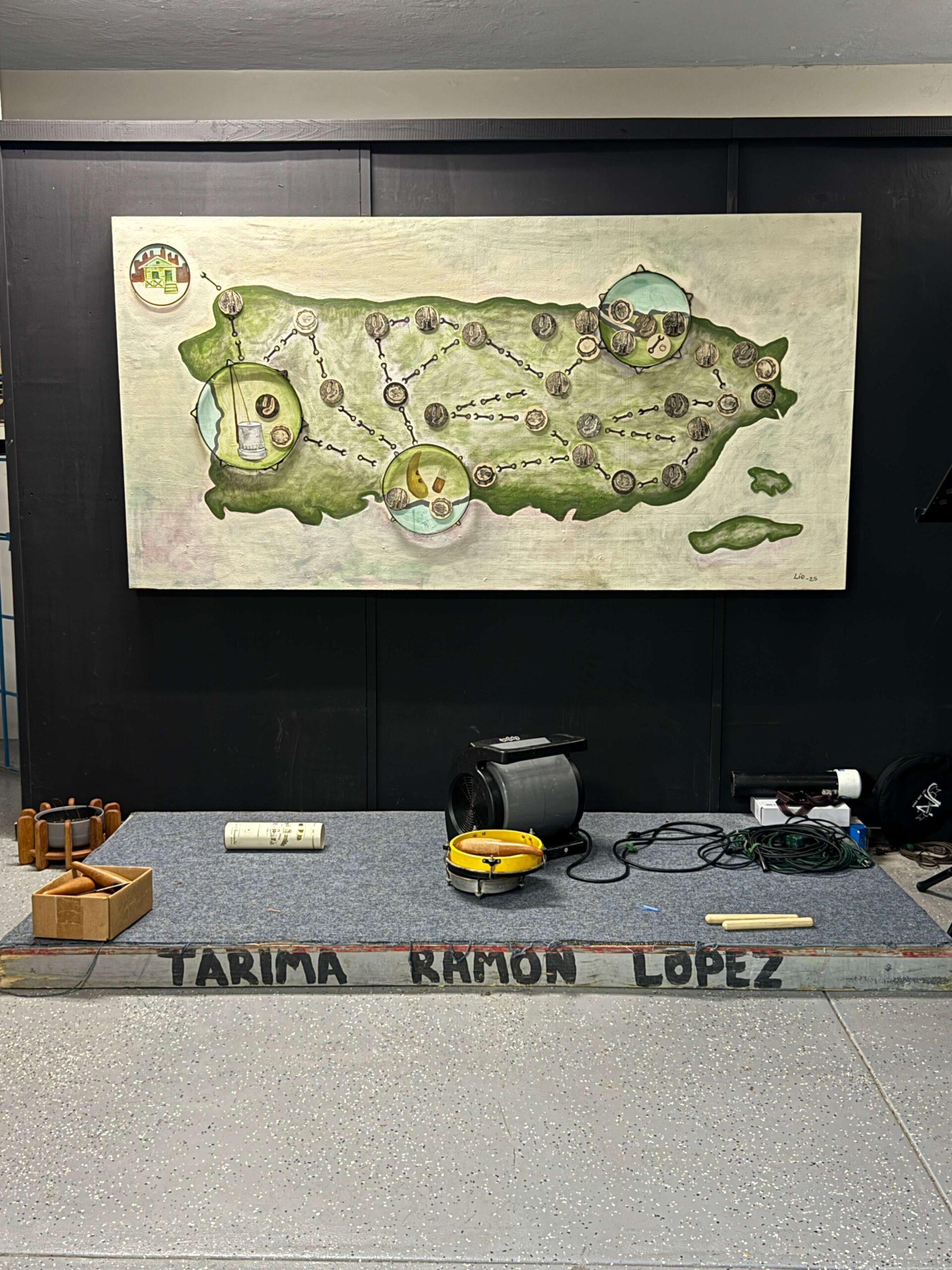 Mapa estilos de plena