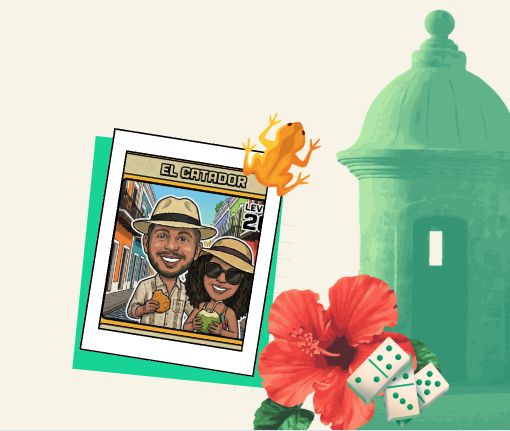 El Catador - Ilustración estilo lotería de SanSe