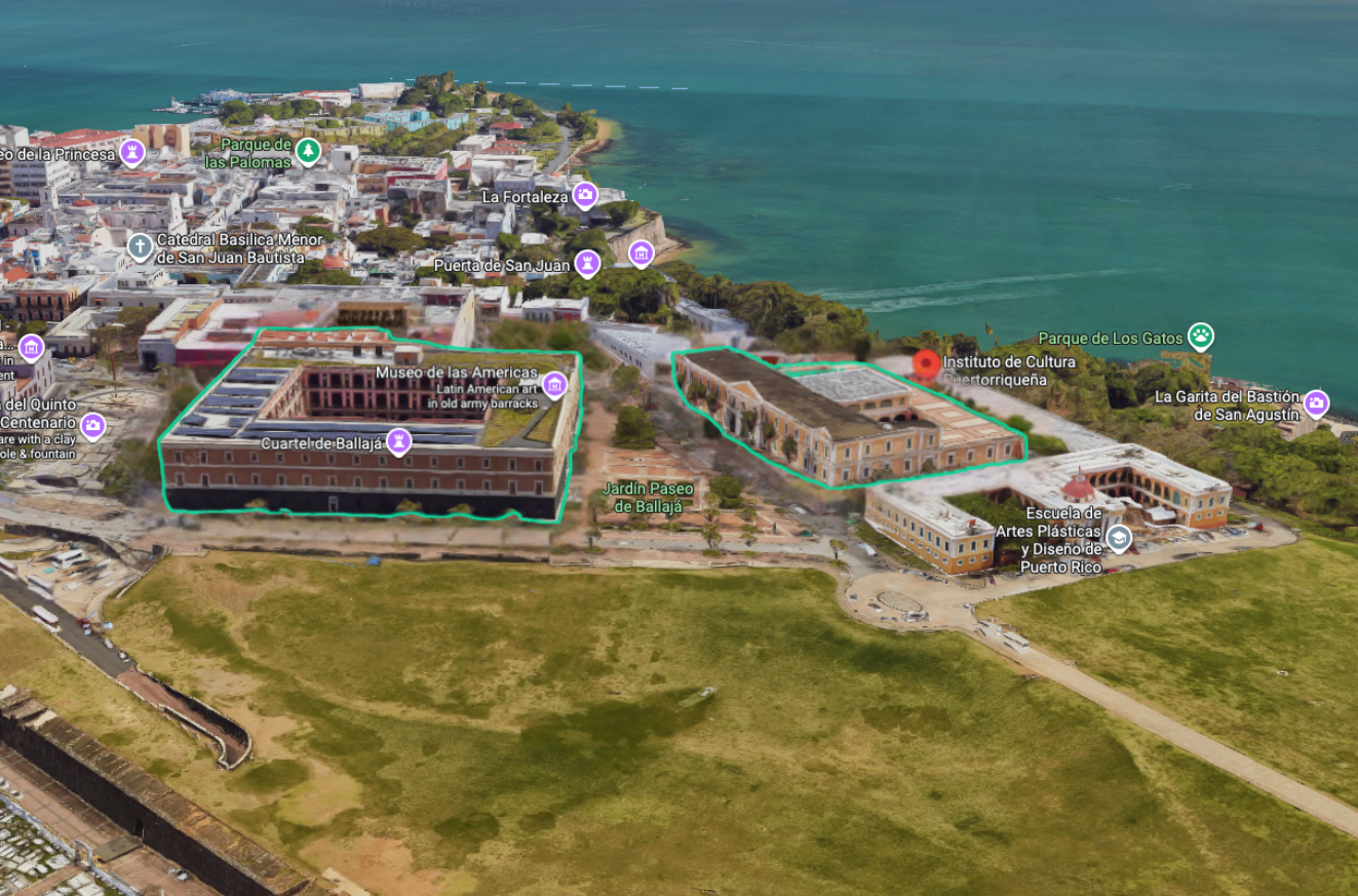 Mapa de ubicaciones - Feria del ICP