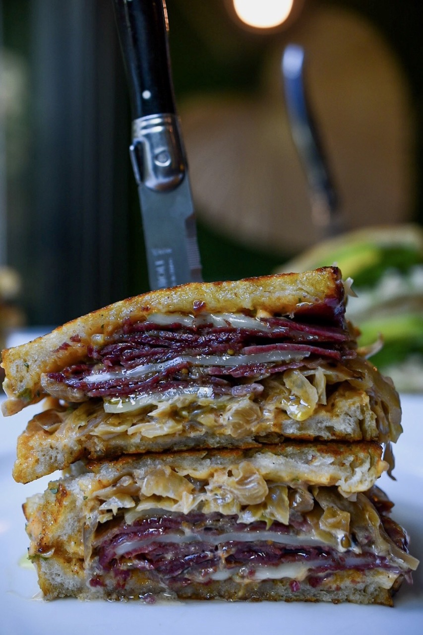Reuben Sandwich de Dulce y Salado