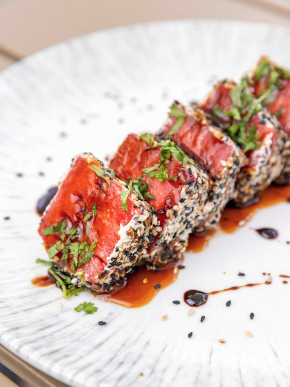 Watermelon sushi de Dulce y Salado